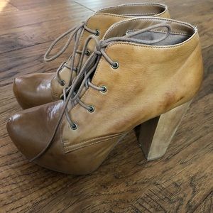 Steve Madden Platform Lace Up Booties
